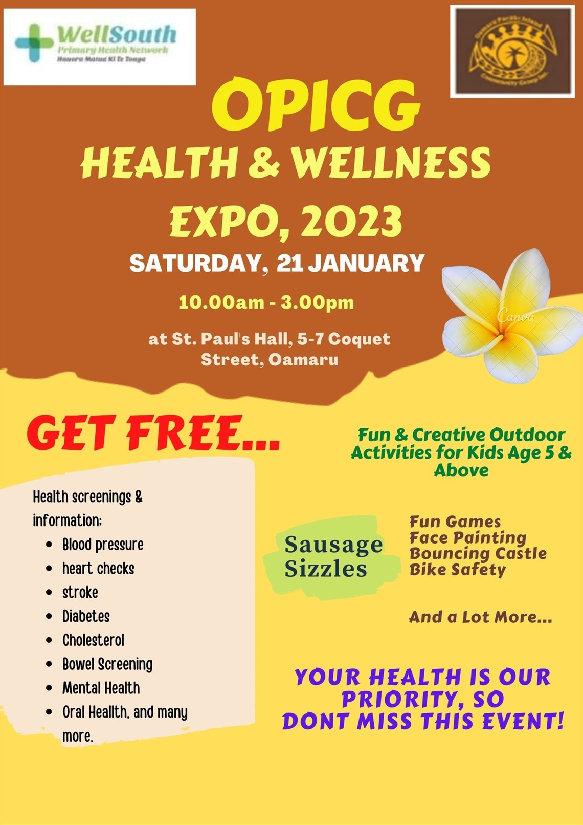 2023 Health and Wellness Expo Waitaki District Council